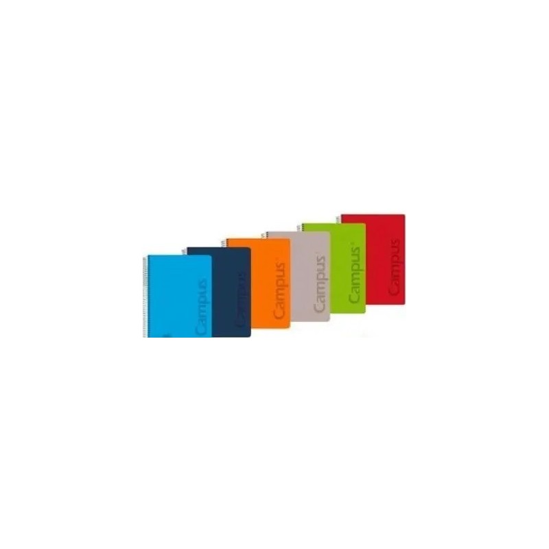 BLOC A4 80/H T.PP 90GR CM CN5MM COLORES