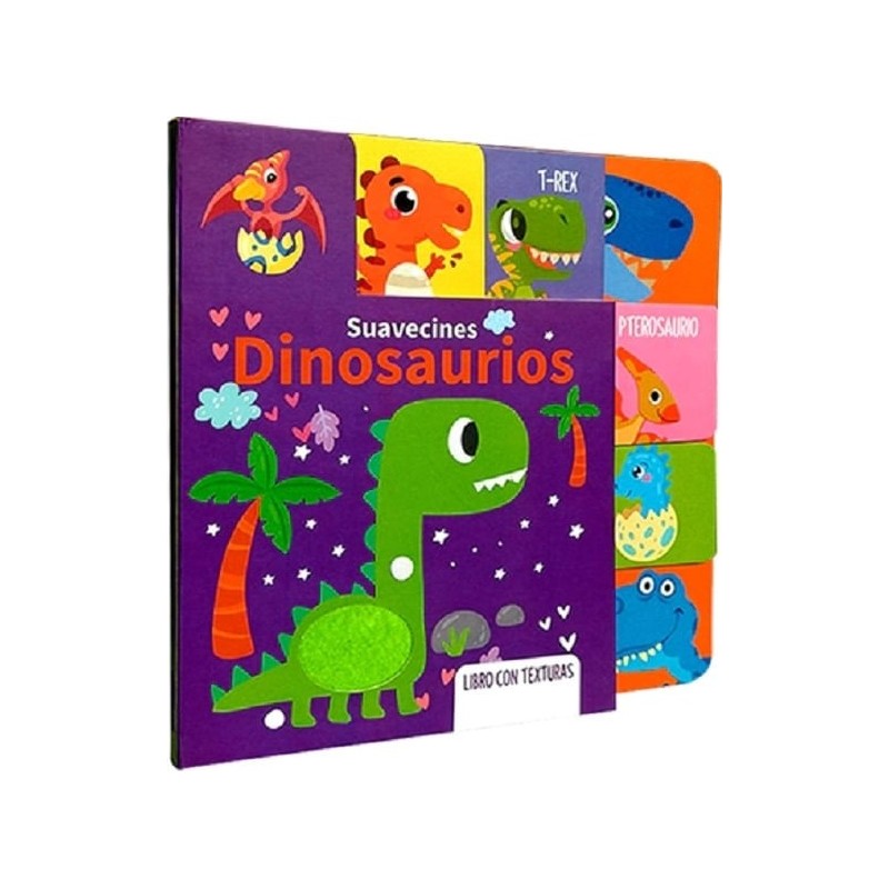 SUAVECINES DINOSAURIOS LIBRO CON TEXTURAS