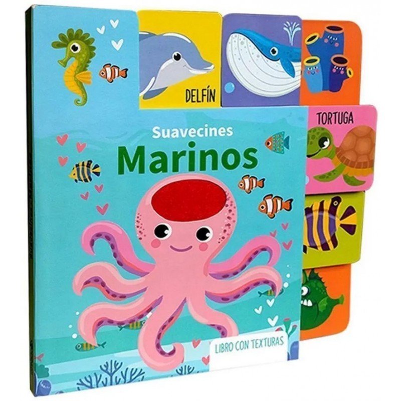SUAVECINES MARINOS LIBRO CON TEXTURAS