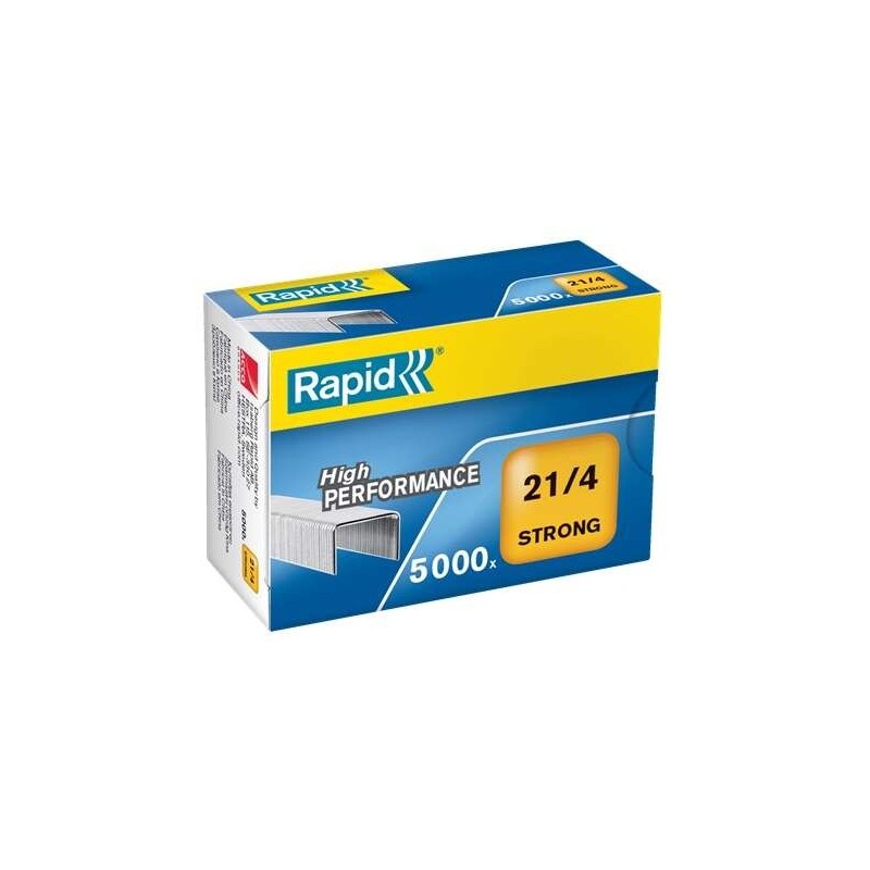 RAPID CAJA DE 5000 GRAPAS 21-4 ALAMBRE