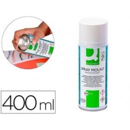 PEGAMENTO Q-CONNECT SPRAY REPOSICIONABLE 400ml