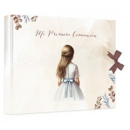 LIBRO COMUNIÓN APAISADO NIÑA