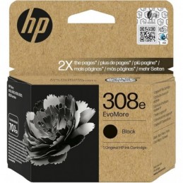 HP 308e EVOMORE NEGRO CARTUCHO DE TINTA ORIGINAL