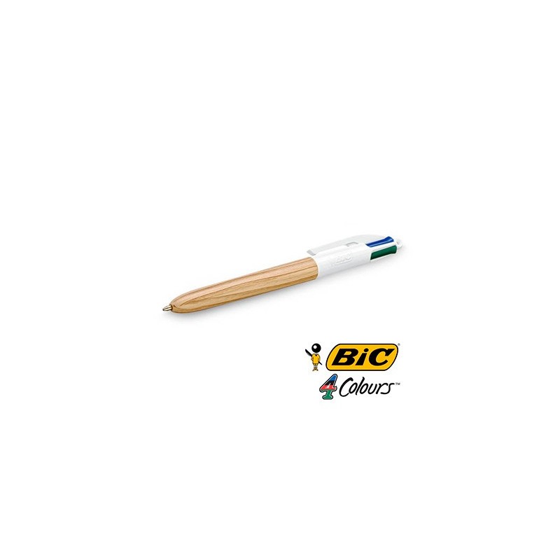 BIC 4 COLORES WOOD STYLE BOLIGRAFO DE BOLA