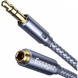 CABLE PROLONGADOR DE 5MT JACK MACHO HEMBRA