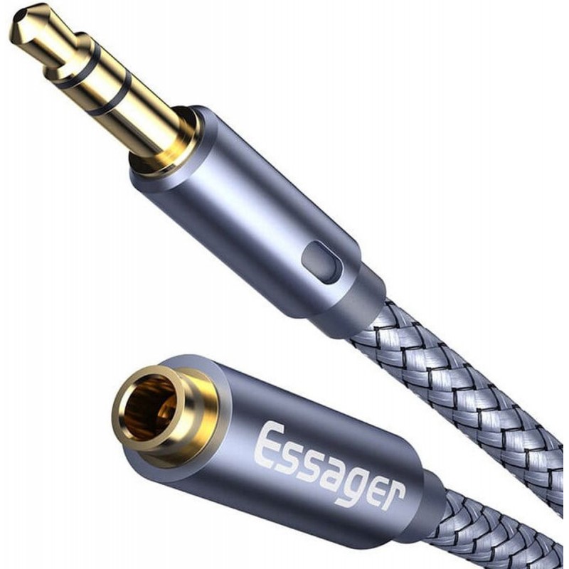 CABLE PROLONGADOR DE 5MT JACK MACHO HEMBRA