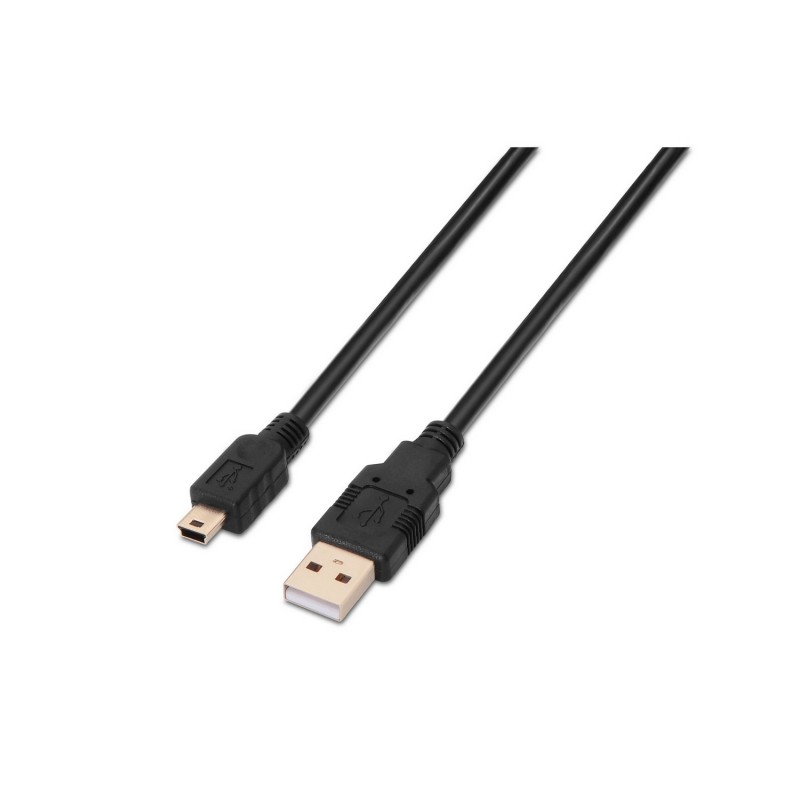 CABLE USB 2.0 AISENS MACHO A MINI USB MACHO 1M 60M