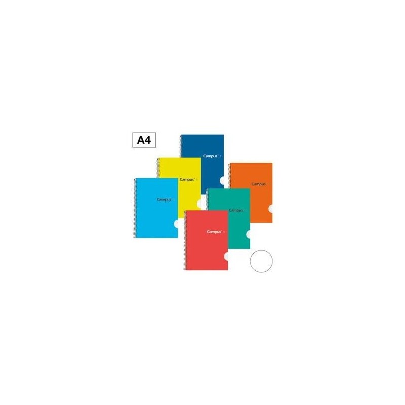 BLOC CAMPUS A4 TAPA PP 80H 70G LISO