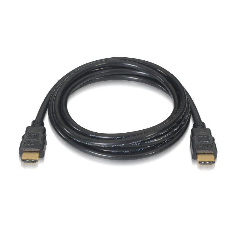 CABLE HDMI 2.0 4K MACHO MACHO 10W 1.5M NEGRO