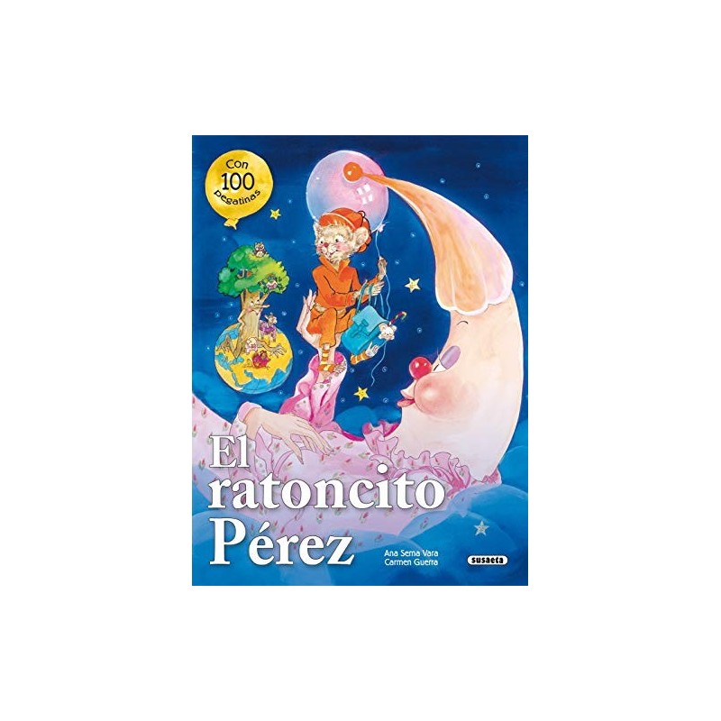 RATONCITO PEREZ CON 100 PEGATINAS