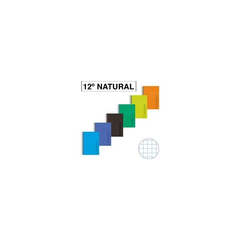 BLOC 12AVO 80H T.PP NATURAL 60GR CN4MM