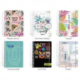 AGENDA ESCOLAR CAMPU A6+ T.PP D/P GIRL