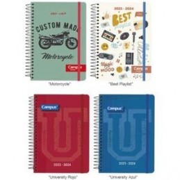 AGENDA ESCOLAR CAMPU A6+ T.PP D/P BOY