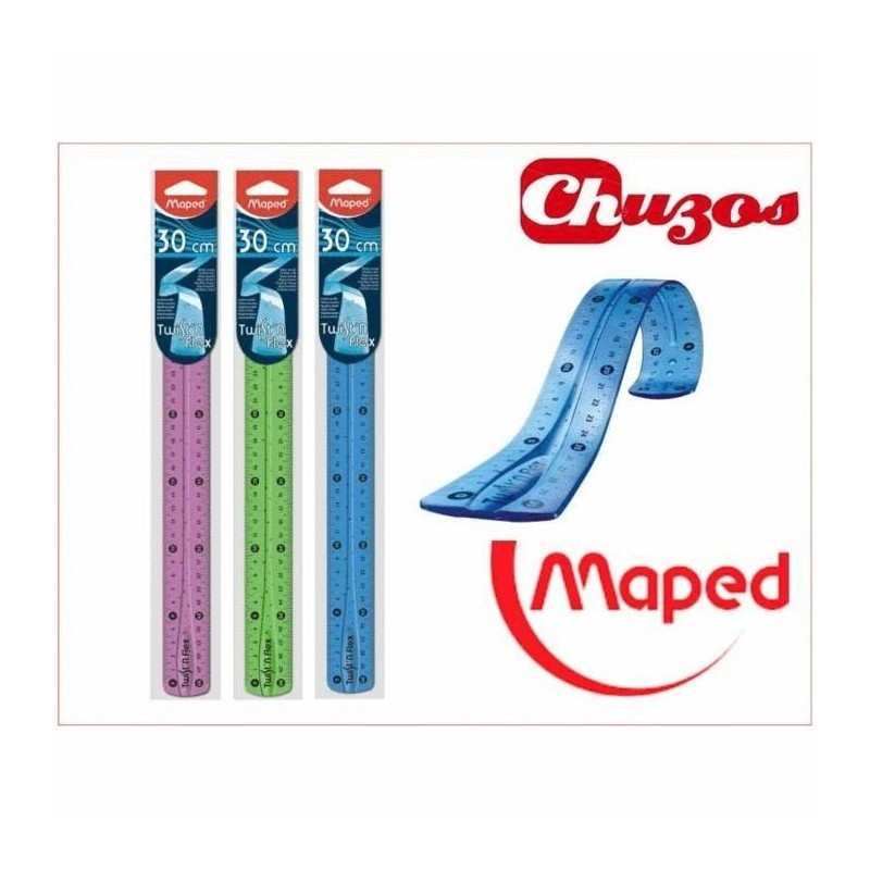 REGLA MAPED 30CM TWIST´N FLEXIBLE