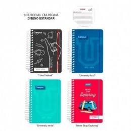 AGENDA ESCOLAR CAMPUS A5 T.PP D/P BOY