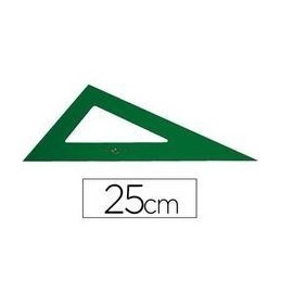 CARTABON FABER VERDE 25CM SIN GRADUAR