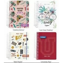 AGENDA ESCOLAR 23 CAMPUS A5 T.P  D/P GIR