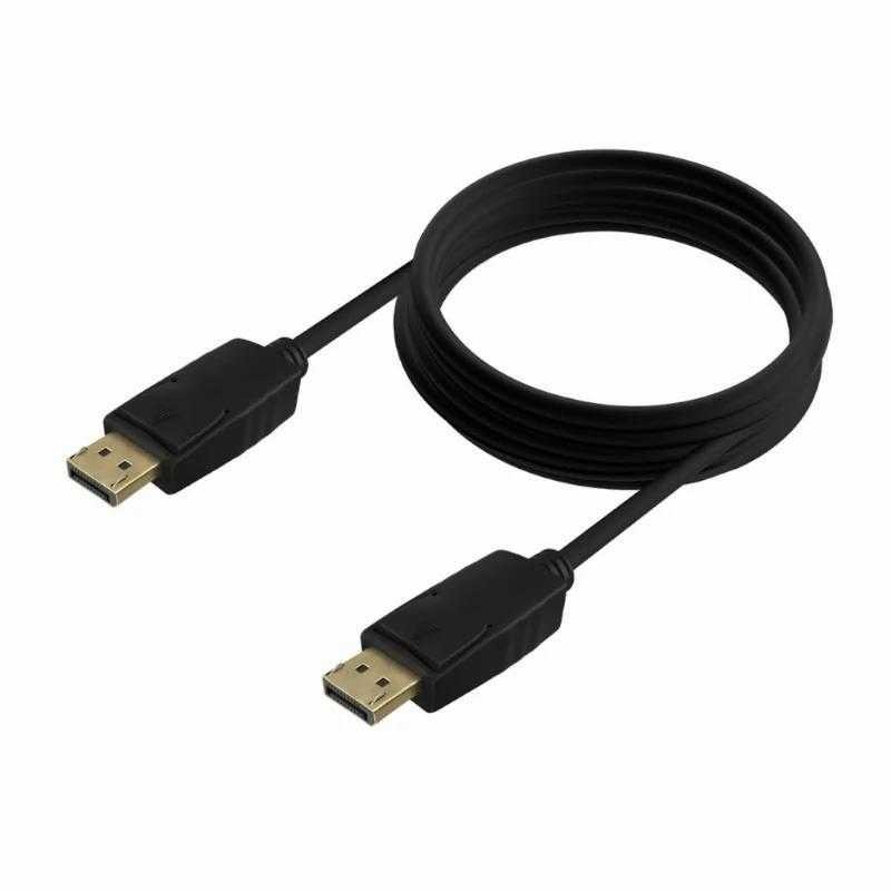 CABLE DISPLAY PORT 1.2 CCS 4K 5W 2300MBPS 2M NEGRO