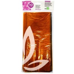 PAPEL CELOFAN 50X70 22G/M2 BOLSA 10 HOJAS SURTIDOS