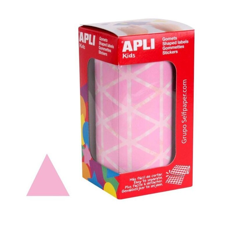 GOMETS APLI TRIANGULOS ROSAS