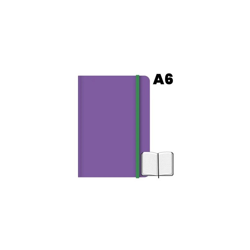 LIBRETA CAMPUS A6 T.F. 96H 75G RAYADO HOR. VIOLETA