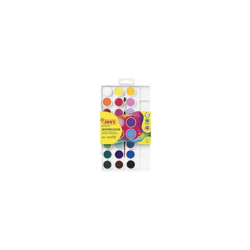 ACUARELA JOVI 24 COLORES