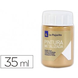 PINTURA PAJARITA METALIZADA 35ML ME-04 ORO DUCADO