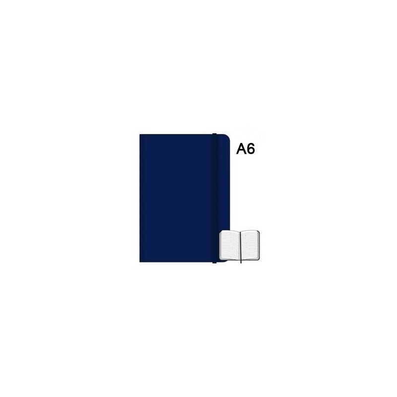 LIBRETA CAMPUS A6 T.F. 96H 75G RAYADO HORIZ. AZUL