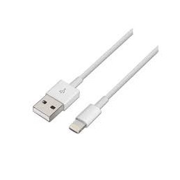CABLE LIGHTNING AISENS 2MT BLANCO