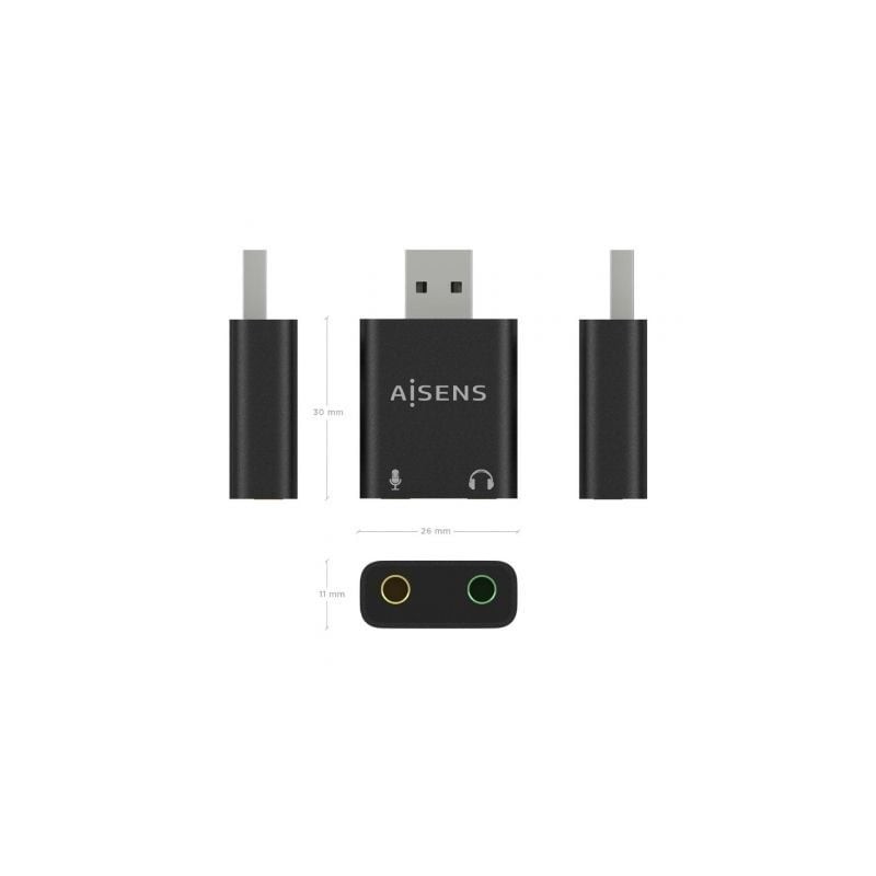 AISENS CONVERSOR USB A a AUDIO 45KHZ