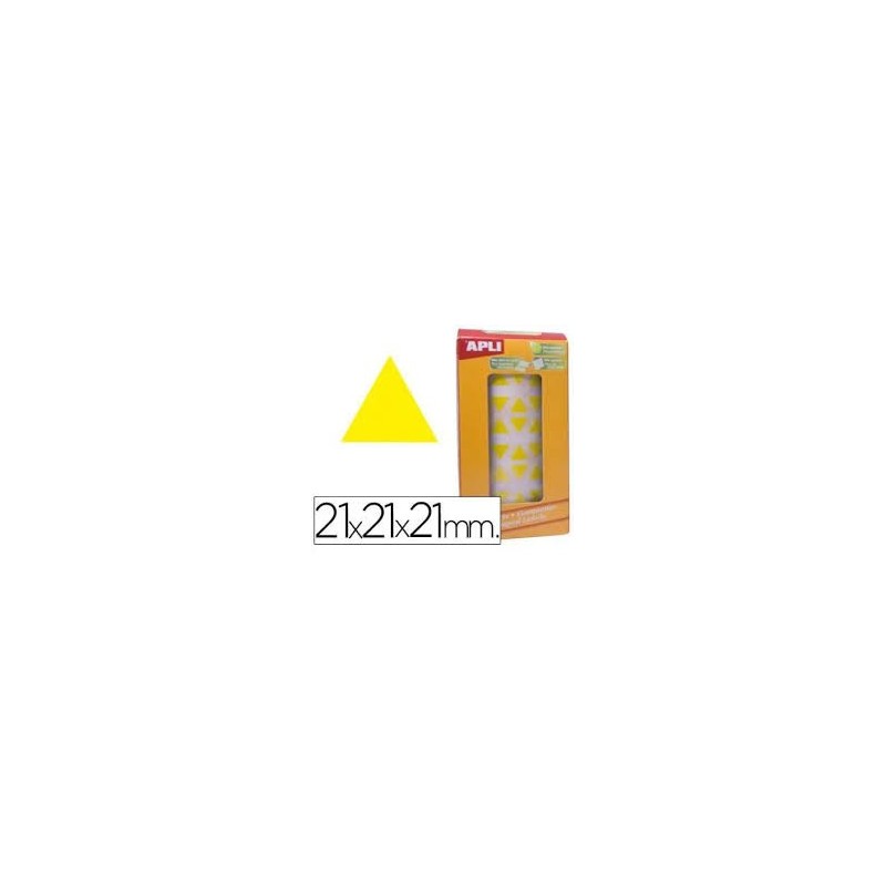 GOMETS TRIANGULO ROLLO 21 AMARILLO 04867