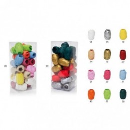 BARRILETE RAFIA 15mmX10m COLORES PASTELES