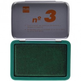 TAMPON ARTES CHAPA NUMERO 3 VERDE