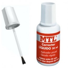 CORRECTOR LIQUIDO BOTE TRATTO WHITY BROCHA