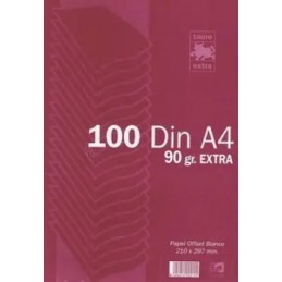 PAPEL A4 90GR LISO P/100HOJAS