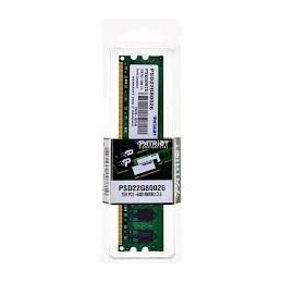 MODULO DDR2 800 2GB CL6 PATRIOT