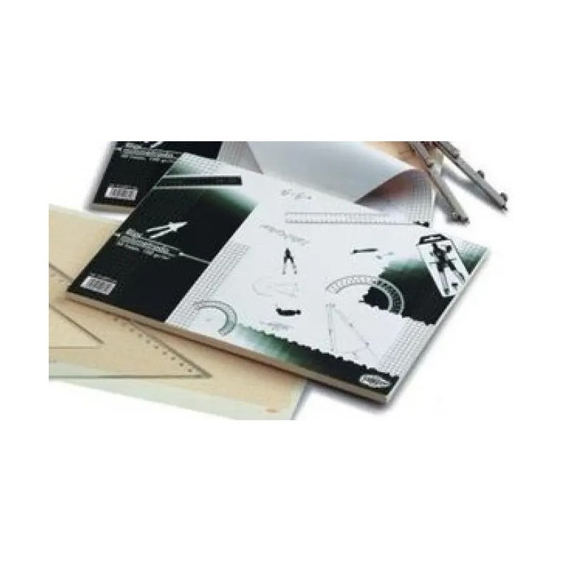 BLOC A4 50H PAPEL MILIMETRADO