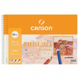 BLOC DIBUJO A4+ 130GR C/REC MICROPERFORADO CANSON