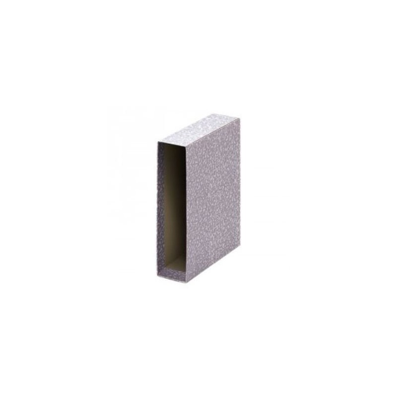 CAJA ARCHIVADOR FOLIO GRIS JASPEADO