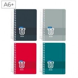 AGENDA ESCOLAR 25 CAMPUS A6 PLUS TAPA PP DIA PAGIN