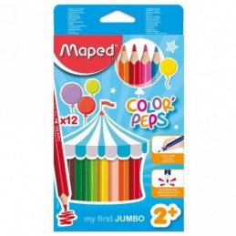 LAPIZ MAPED COLORES MAXI 12 COLORES