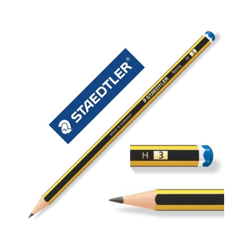 LAPIZ STAEDTLER NORIS H 3 (AZUL)