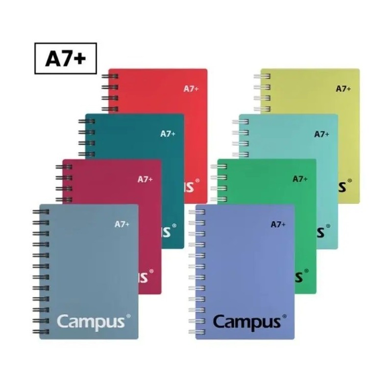 BLOC CAMPUS A7 PLUS TAPA SOFT NAT 80H 60GR LISO