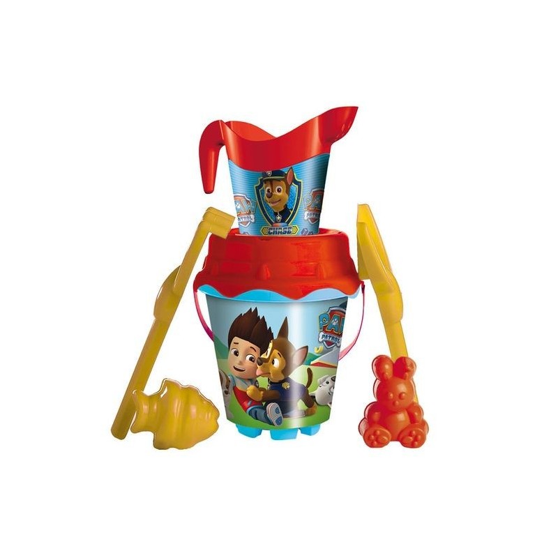 CUBO PLAYA PATRULLA CANINA PAW PATROL MOLDES REGAD