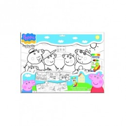 SET PINTA Y COLOREA PEPPA PIG