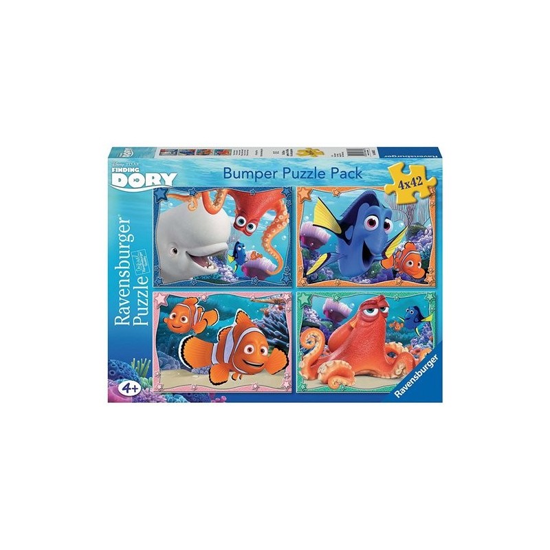 PUZZLE COLOREABLE BUSCANDO A DORY DISNEY 6 COLORES