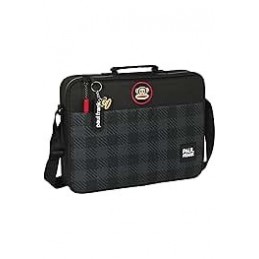 PORTATODO DOBLE CREMALLERA PAUL FRANK JULIUS GRIS