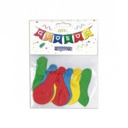 GLOBOS BLISTER 12UDS COLORES