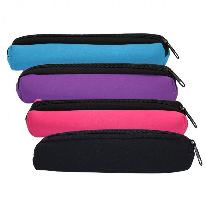PORTATODO REDONDO NEOPRENO LISO PEQUEÑO COLORES SU