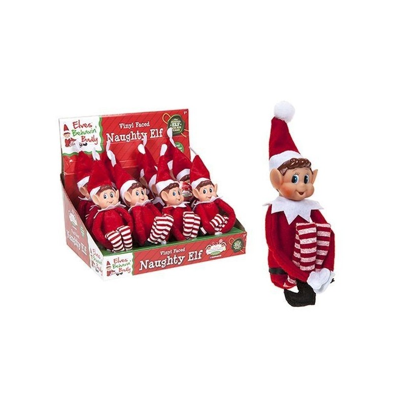 MUÑECO ELFO NAVIDAD VALUVIC 30CM